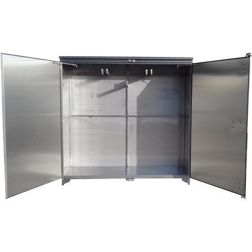 Skap for oppbevaring av renholdsutstyr 2000x1500x600mm