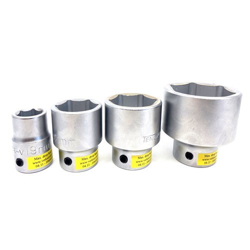 Pipe med sikring 3/4" mm