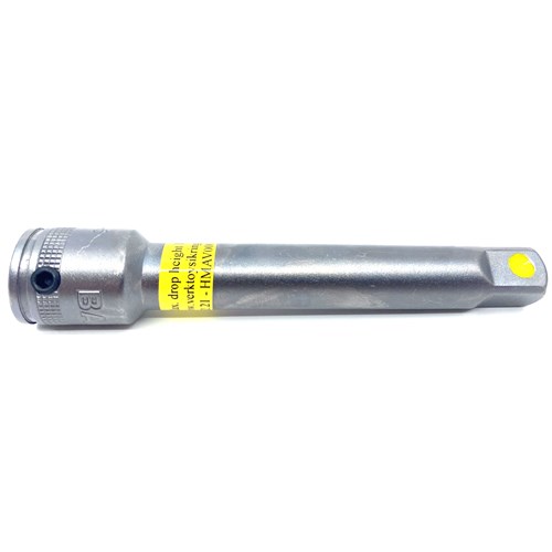 Forlenger 1/2" med sikring 125mm